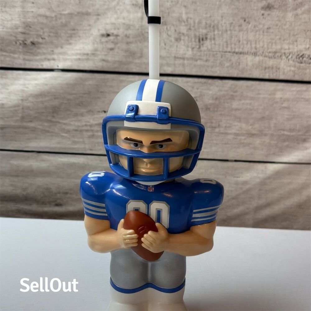 Detroit Lions 3-D Helmet Sipper Cup NFL Football Fan Drinkware